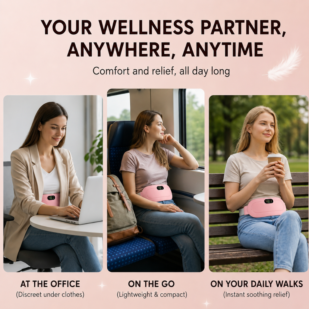 Menstrual Heating Belt, Relief in 60 Seconds